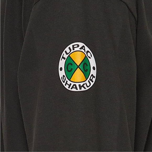 Cross Colours | Tupac Poet Vintage T-Shirt | Black - Picture 3 of 8